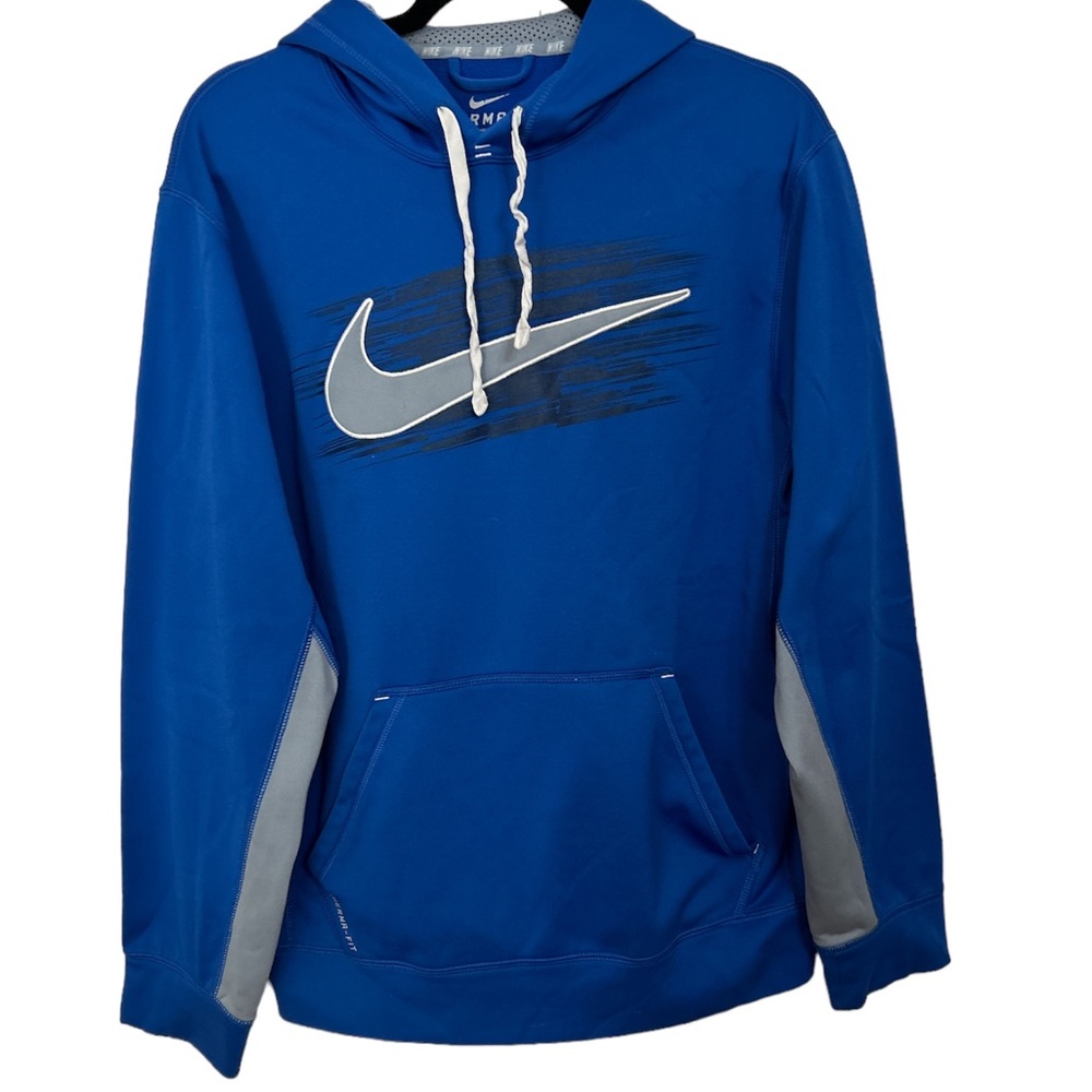 Nike Therma-Fit Blue Hoodie